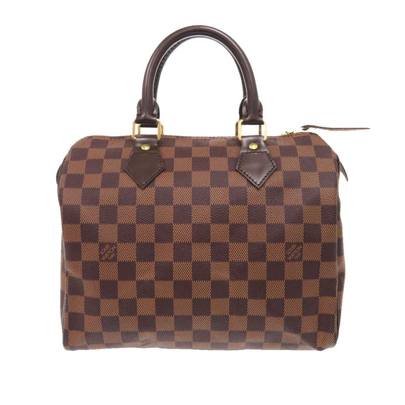 Louis Vuitton Damier Ebene Speedy 25 Brown Very good condition - Front View