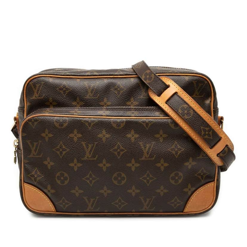 Louis Vuitton Monogram Nil Crossbody Brown Very good condition - Front View