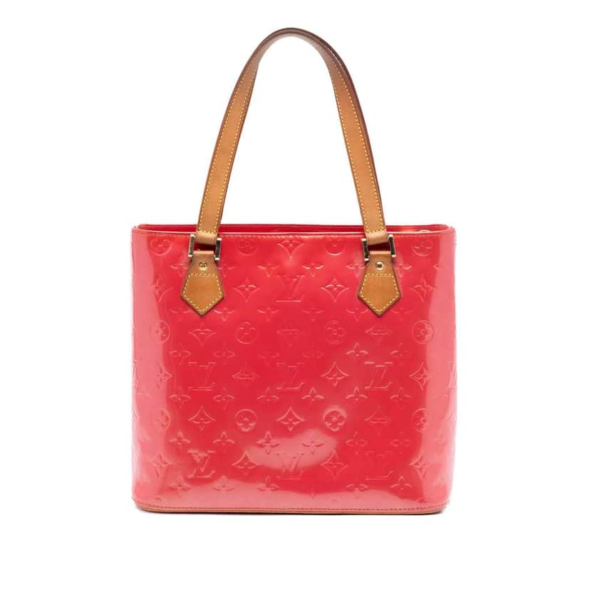 Louis Vuitton Monogram Vernis Houston Pink Leather Very good condition - Front View