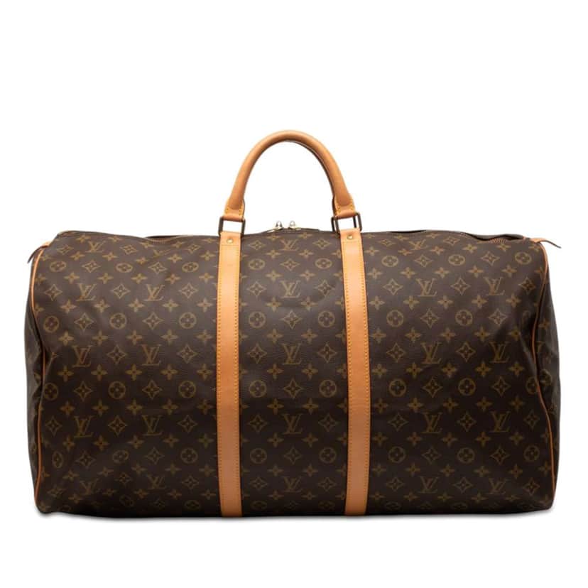 Louis Vuitton Monogram Keepall 60 Brown Very good condition - Front View