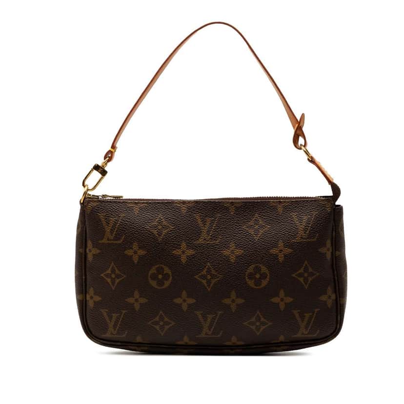 Louis Vuitton Monogram Pochette Accessoires Brown Very good condition - Front View