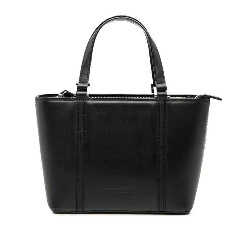Burberry Leather Handbag Black Leather Very good condition - Front View