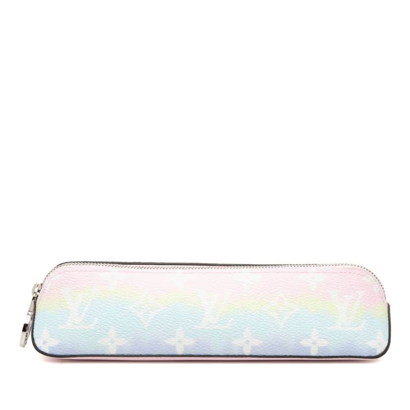 Louis Vuitton Monogram Giant Escale Elizabeth Pencil Case Pink Very good condition - Front View