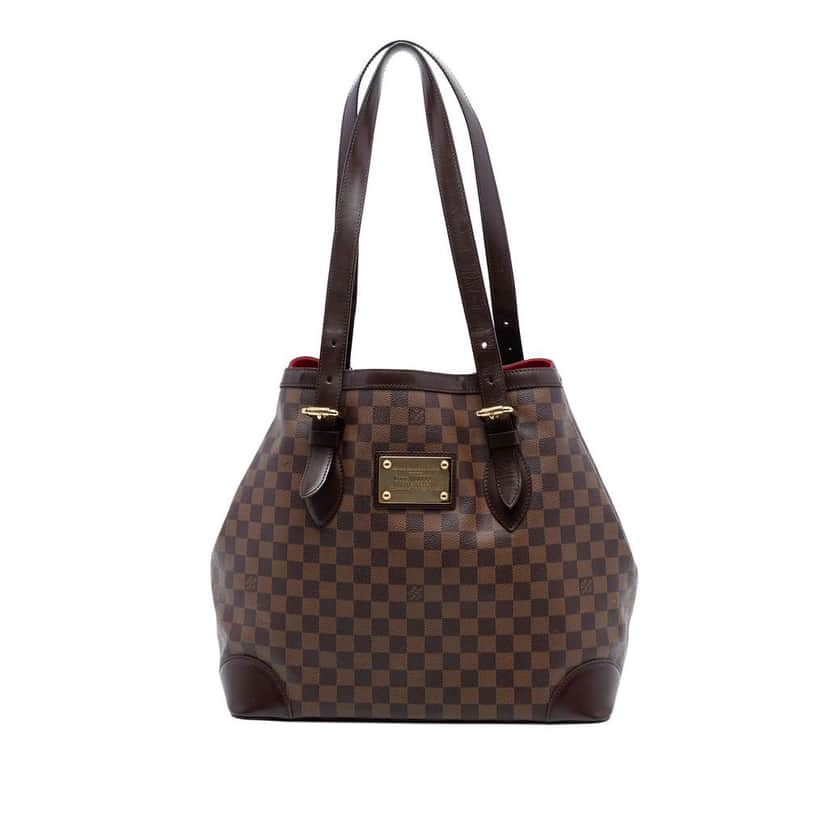 Louis Vuitton Damier Ebene Hampstead GM Brown Very good condition - Front View