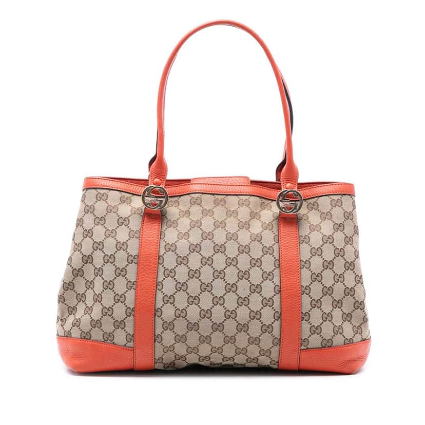 Gucci GG Canvas Miss GG Tote Beige Very good condition - Front View