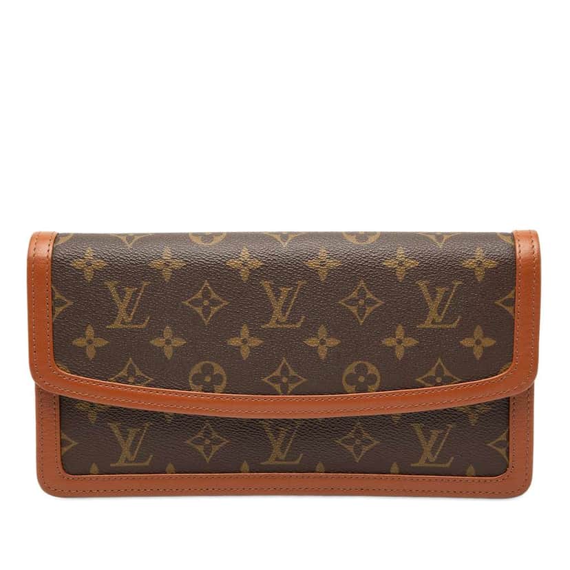 Louis Vuitton Monogram Pochette Dame PM Brown Very good condition - Front View
