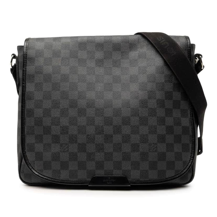 Louis Vuitton Damier Graphite Daniel MM Black Very good condition - Front View
