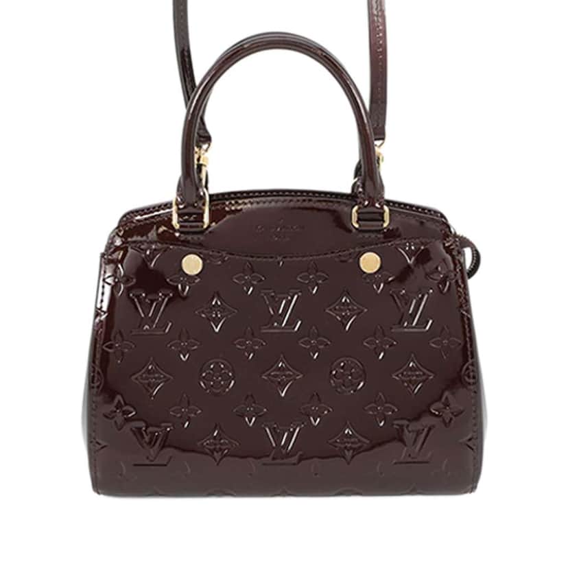 Louis Vuitton Monogram Vernis Brea PM Purple Leather Very good condition - Front View
