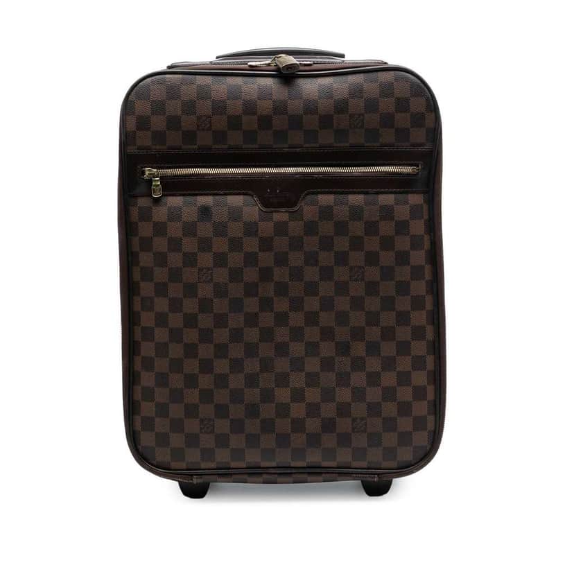 Louis Vuitton Damier Ebene Pegase 45 Brown Very good condition - Front View