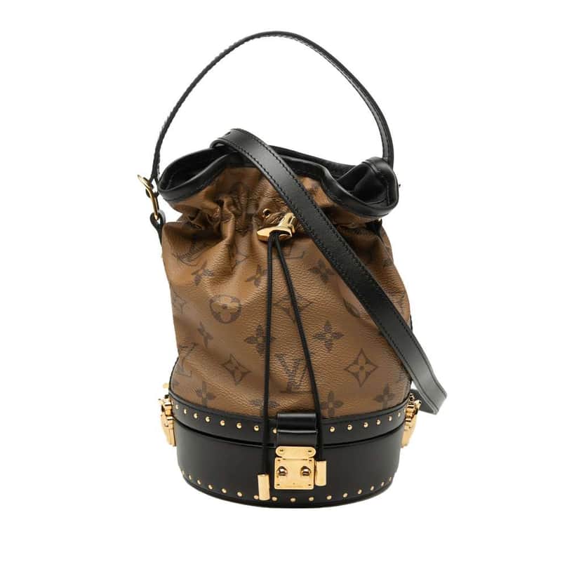 Louis Vuitton Monogram Reverse Petit Noe Trunk Brown Very good condition - Front View