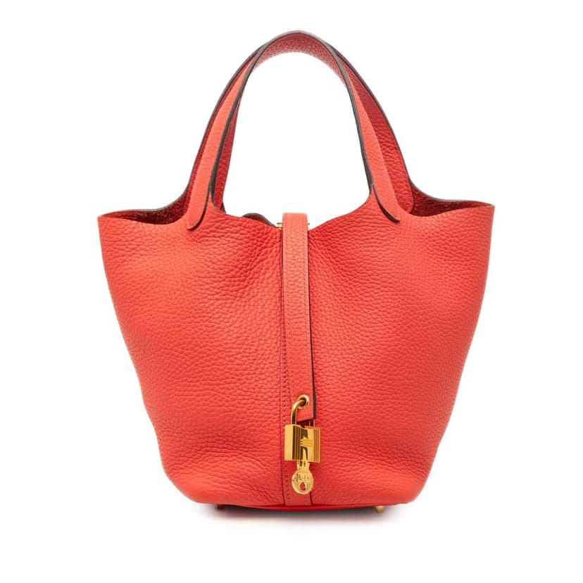 Hermès Clemence Picotin Lock 18