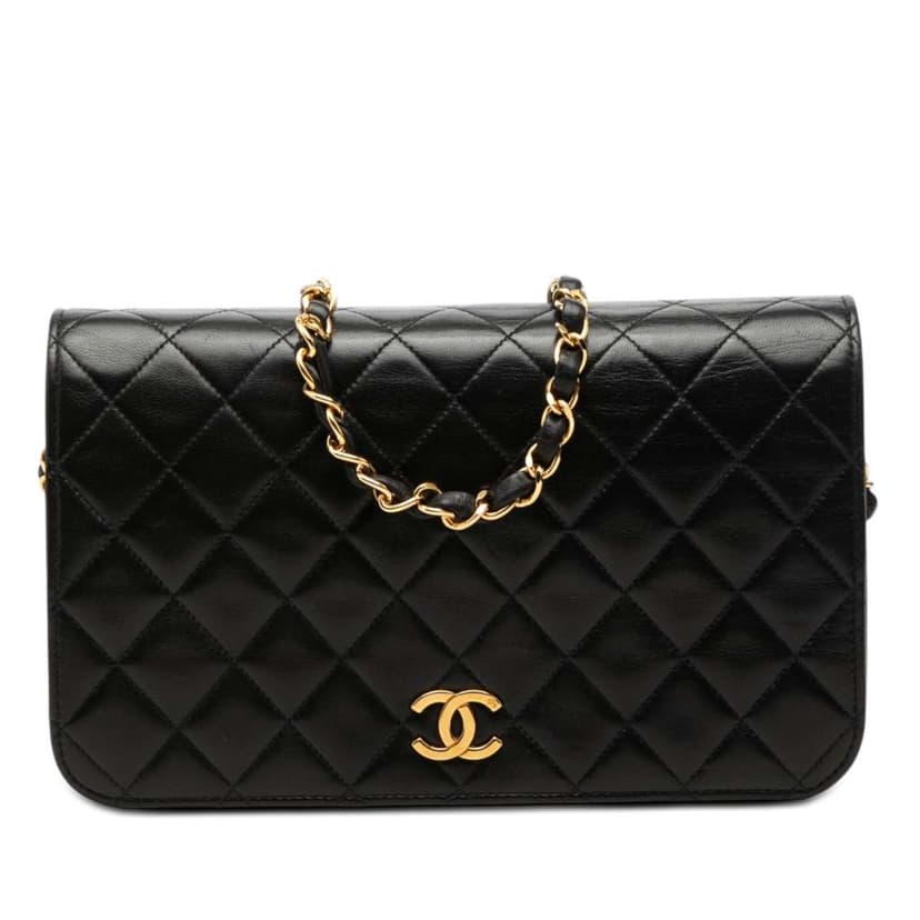 Chanel Medium Quilted Lambskin Full Flap