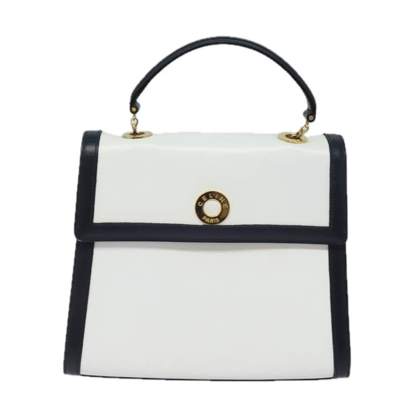 Céline Product White Leather Good condition - Front View