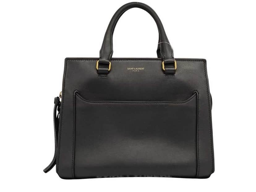 Saint Laurent East Side Black Leather Good condition - Front View