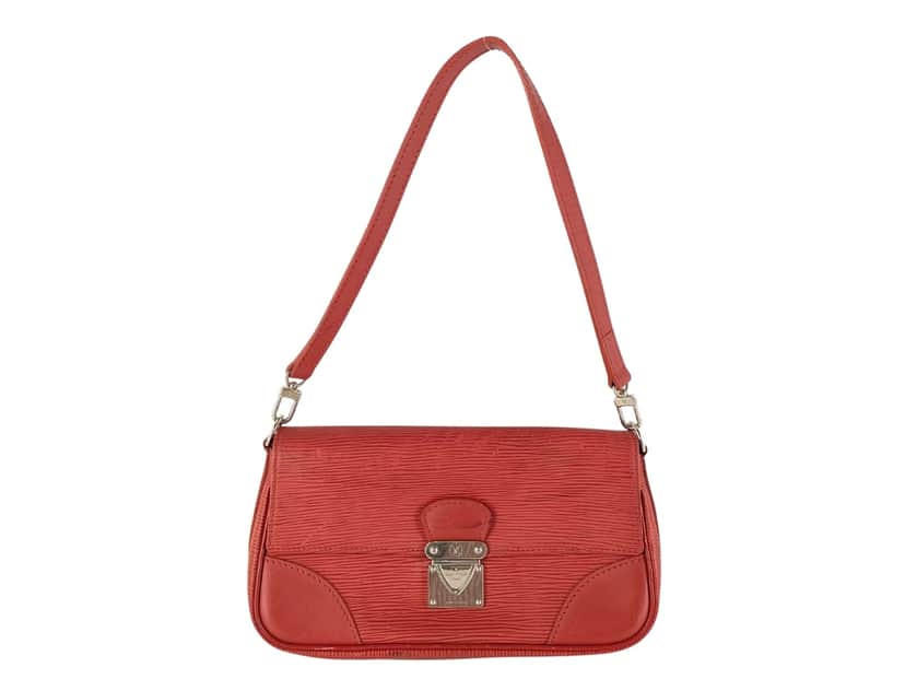 Louis Vuitton Segur Red Leather Good condition - Front View