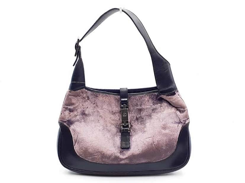 Gucci Jackie Purple Velvet Good condition - Front View