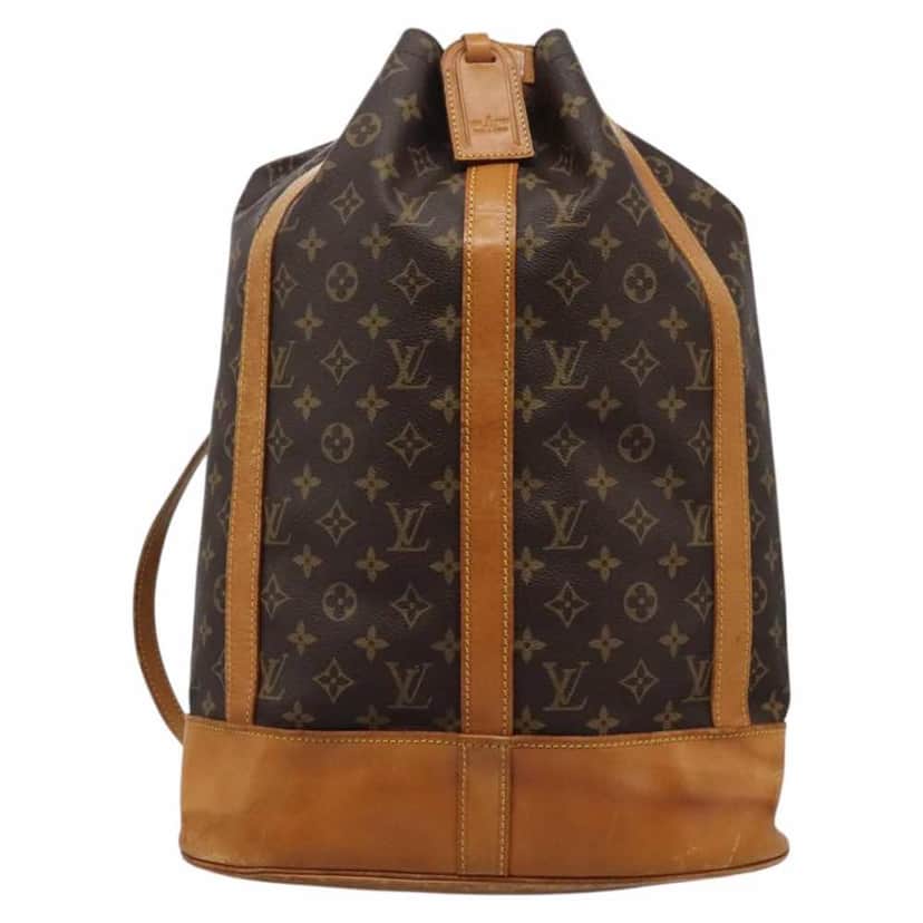 Louis Vuitton Randonnée Brown Canvas Good condition - Front View