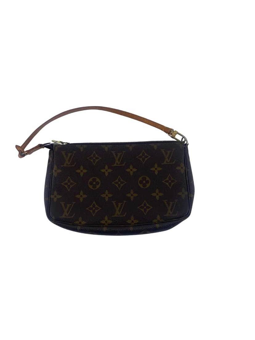 Louis Vuitton Pochette Accessoire Brown Canvas Good condition - Front View