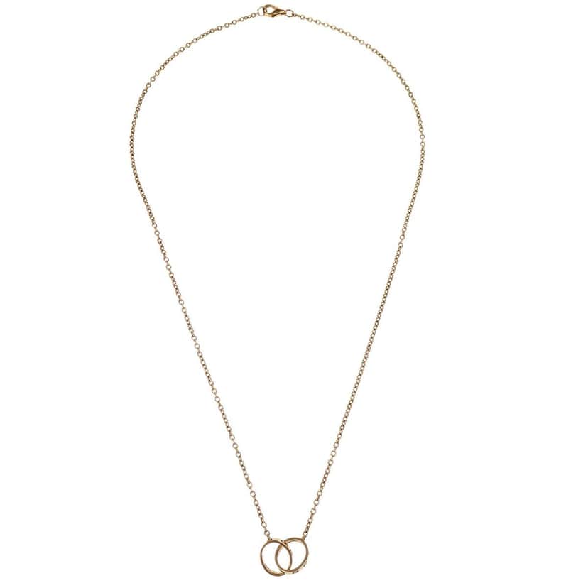 Cartier Love Interlocking Necklace Gold Good condition - Front View