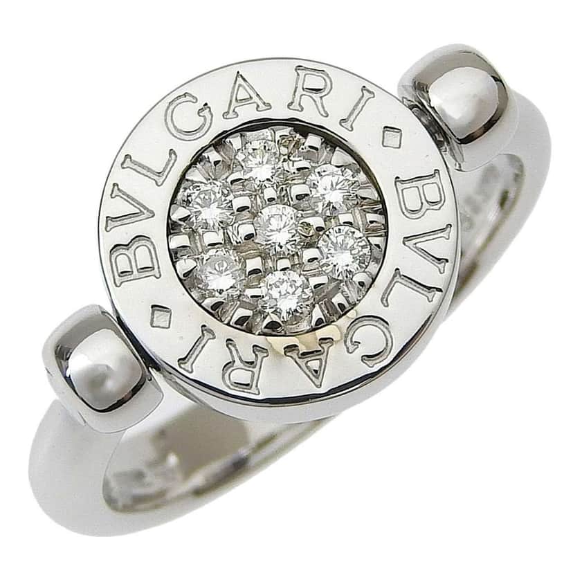 Bvlgari Bvlgari Bvlgari Flip Ring Silver Good condition - Front View