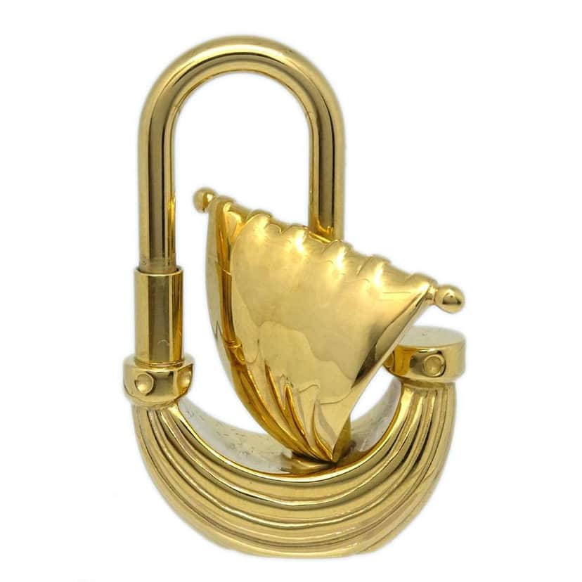 Hermès L’ Air de Paris Yacht Gold Good condition - Front View