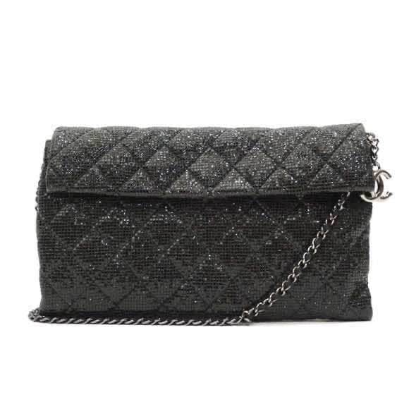 Chanel Wallet on chain Black Very good condition - Front View