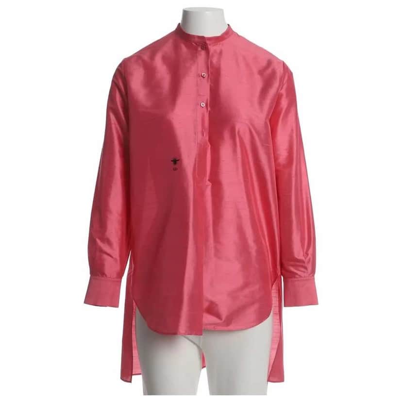 Dior Product Pink Silk Never worn, with tag - Front View