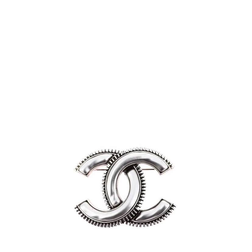 Chanel Cc Silver Very good condition - Front View