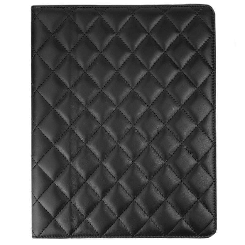 Chanel Timeless Ipad Protector Black Leather Never worn - Front View