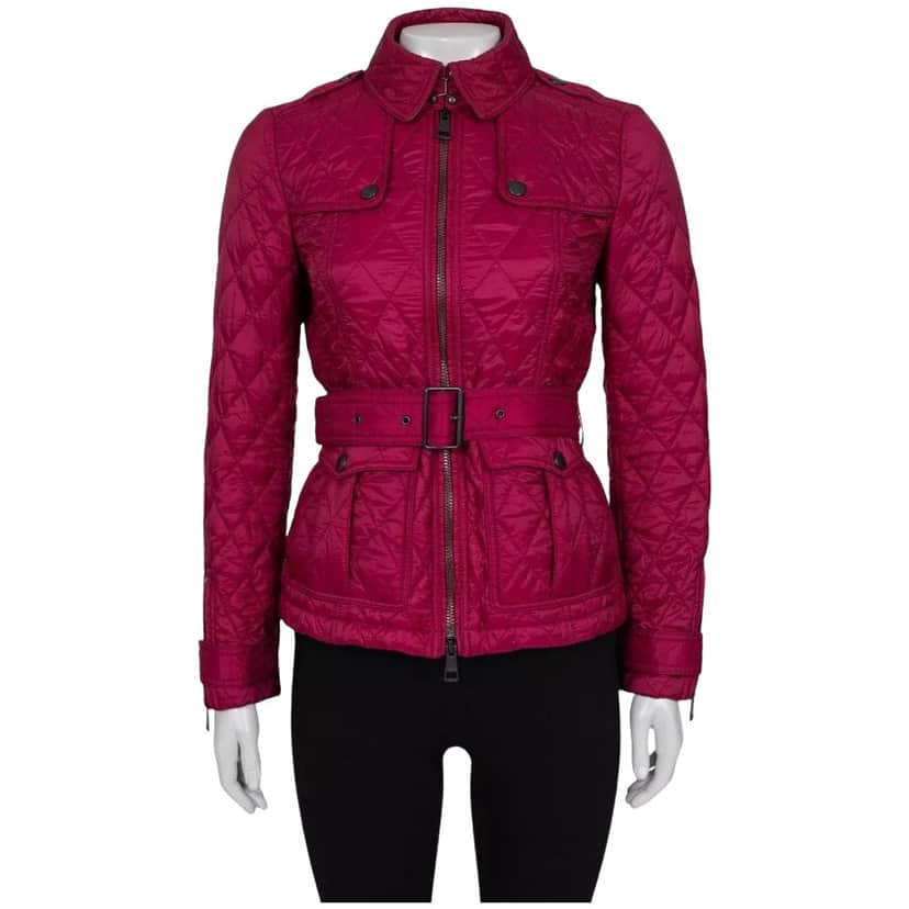 Burberry Brit Fitted Jacket Pink Very good condition - Front View