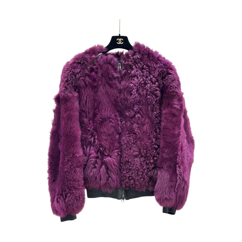 Tom Ford Lamb Chubby Bomber Jacket Black Cotton Very good condition - Front View