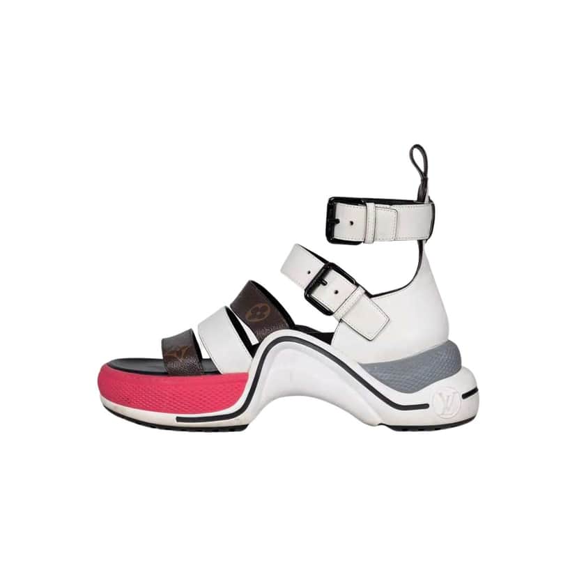 Louis Vuitton Archlight Sandals MultiColor Leather Very good condition - Front View