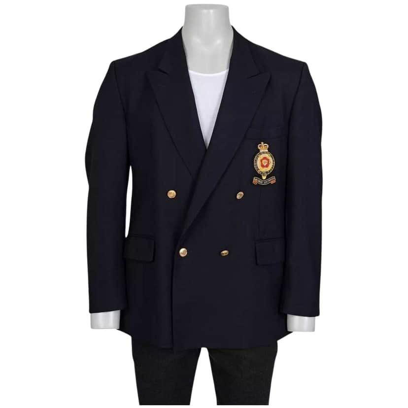 Dior Jacket Blue Wool Very good condition - Front View