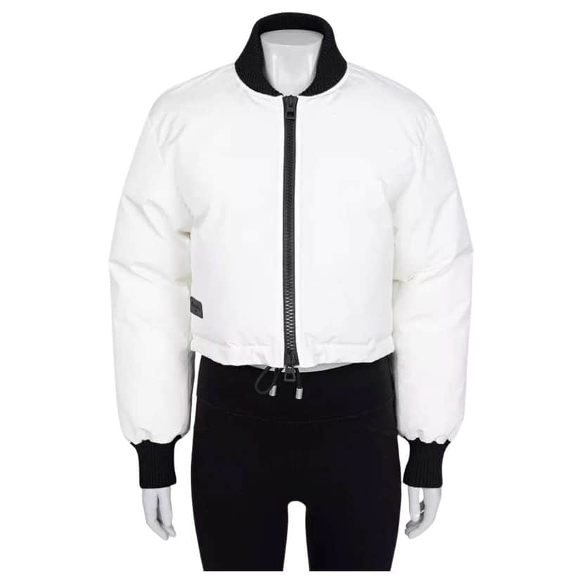 Dior Christian Cropped Logo Jacket Black Cotton Very good condition - Front View