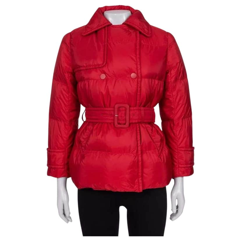 Prada Fitted Down Jacket Winter Coat White Very good condition - Front View