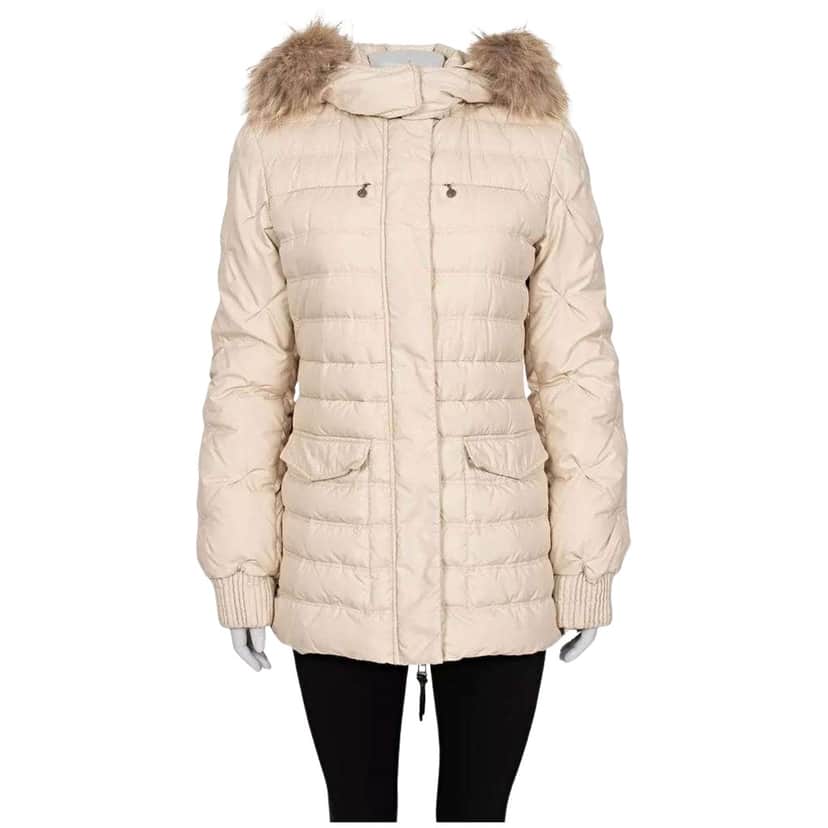 Just Cavalli Down Coat White Very good condition - Front View