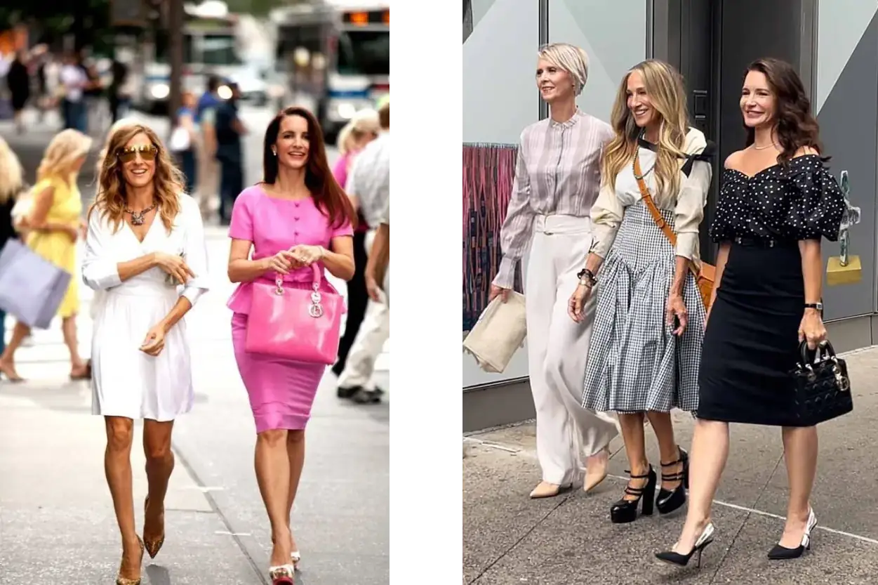 The Lady Dior bag as seen on Sex and the City 2 & And Just Like That as a staple luxury accessory and key element of pop culture.