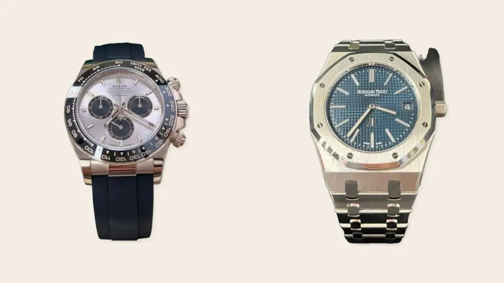 Pre-owned Rolex Cosmograph Daytona and Audemars Piguet Royal Oak from Libas Collective Dubai