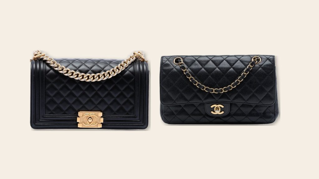 Chanel boy vs classic flap hero